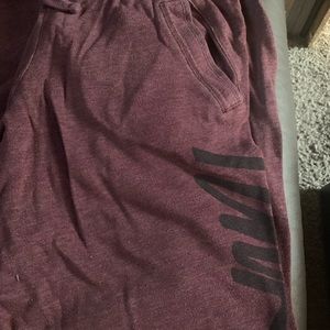 Pink boyfriend fit sweatpants